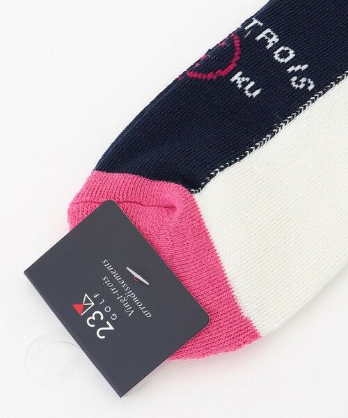 23区GOLF / ニジュウサンンクゴルフ ソックス | 【WOMEN】カラーブロックアンクル | 詳細2