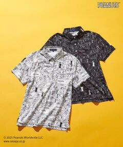 23区GOLF / ニジュウサンンクゴルフ ポロシャツ | 【WOMEN】『PEANUTS』コラボ　アメコミ柄ポロシャツ