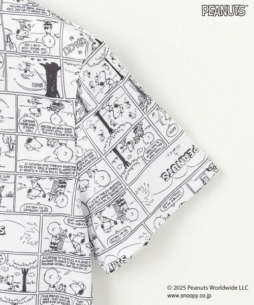 23区GOLF / ニジュウサンンクゴルフ ポロシャツ | 【WOMEN】『PEANUTS』コラボ アメコミ柄ポロシャツ | 詳細3