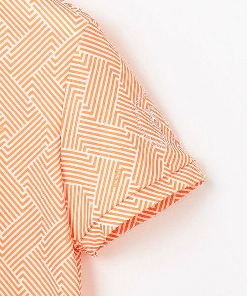 23区GOLF / ニジュウサンンクゴルフ カットソー | 【WOMEN】「HYGRA」幾何柄清涼カットソー | 詳細5