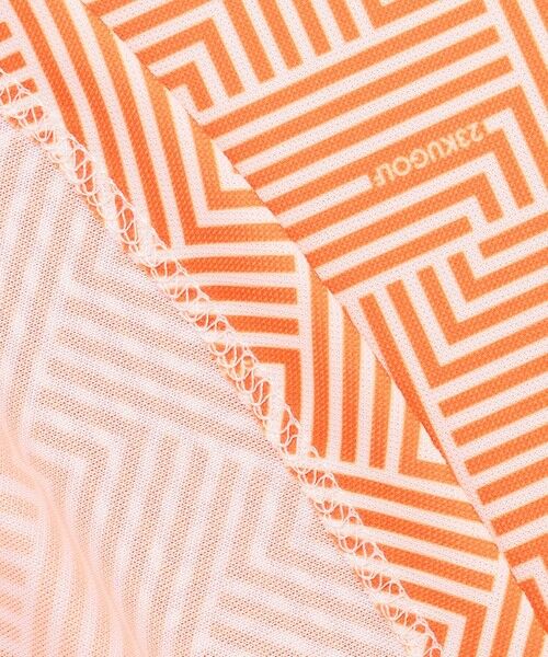 23区GOLF / ニジュウサンンクゴルフ カットソー | 【WOMEN】「HYGRA」幾何柄清涼カットソー | 詳細8