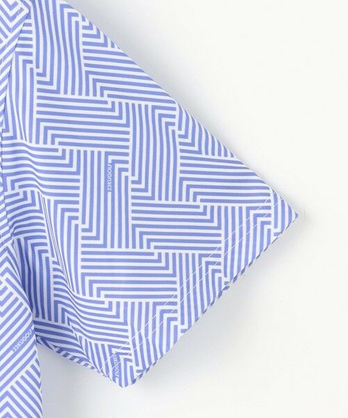 23区GOLF / ニジュウサンンクゴルフ ポロシャツ | 【MEN】「HYGRA」幾何柄清涼ポロシャツ | 詳細5