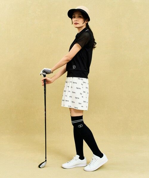 23区GOLF / ニジュウサンンクゴルフ その他パンツ | 着用動画あり【辻梨恵プロ着用】ロゴプリントショートパンツ | 詳細3