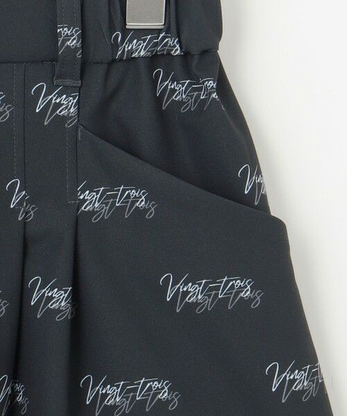 23区GOLF / ニジュウサンンクゴルフ その他パンツ | 着用動画あり【辻梨恵プロ着用】ロゴプリントショートパンツ | 詳細13