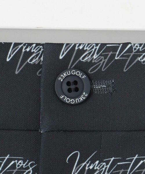 23区GOLF / ニジュウサンンクゴルフ その他パンツ | 着用動画あり【辻梨恵プロ着用】ロゴプリントショートパンツ | 詳細15