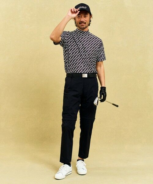 23区GOLF / ニジュウサンンクゴルフ スウェット | 【MEN】レジメロゴストレッチモックネック | 詳細1