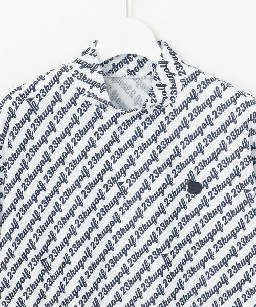 23区GOLF / ニジュウサンンクゴルフ スウェット | 【MEN】レジメロゴストレッチモックネック | 詳細8