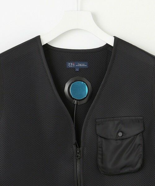 23区GOLF / ニジュウサンンクゴルフ その他アウター | 【UNISEX】ペルチェベスト モバイルバッテリーで操作する3つの冷却装置付き 夏のアウトドアにおすすめ | 詳細2