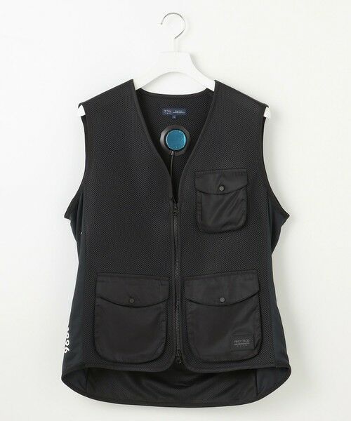 23区GOLF / ニジュウサンンクゴルフ その他アウター | 【UNISEX】ペルチェベスト モバイルバッテリーで操作する3つの冷却装置付き 夏のアウトドアにおすすめ(ブラック系)