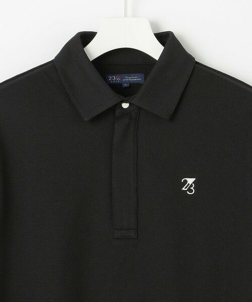 23区GOLF / ニジュウサンンクゴルフ ポロシャツ | 【MEN】温度調節素材『サーモアジャスト』シンプル ポロシャツ | 詳細2