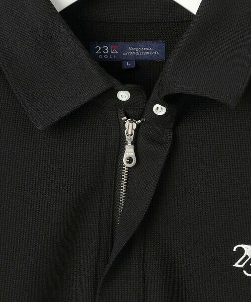 23区GOLF / ニジュウサンンクゴルフ ポロシャツ | 【MEN】温度調節素材『サーモアジャスト』シンプル ポロシャツ | 詳細5