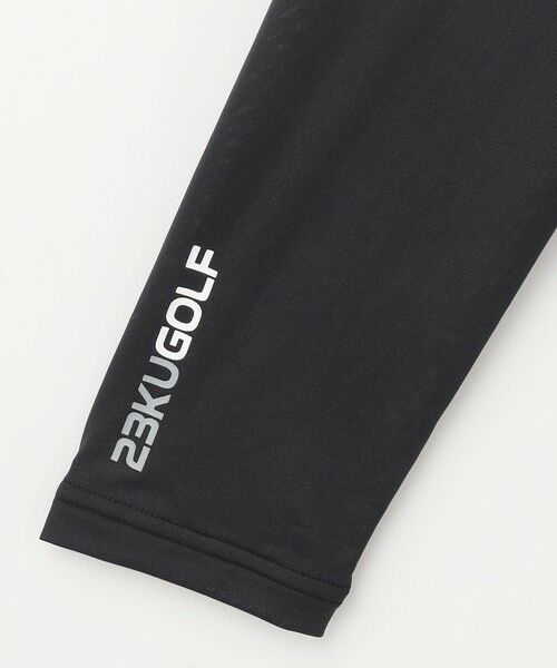 23区GOLF / ニジュウサンンクゴルフ カットソー | 【MEN】【吸水速乾/UVケア】30デニール 無地モックネックインナーシャツ | 詳細3