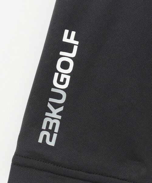 23区GOLF / ニジュウサンンクゴルフ カットソー | 【MEN】【吸水速乾/UVケア】30デニール 無地モックネックインナーシャツ | 詳細5