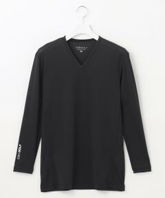 23区GOLF / ニジュウサンンクゴルフ カットソー | 【MEN】【吸水速乾/UVケア】30デニール 無地Vネックインナーシャツ