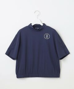 23区GOLF / ニジュウサンンクゴルフ カットソー | 【WOMEN】COOL JERSEYシリーズ クロップド丈 モックネック