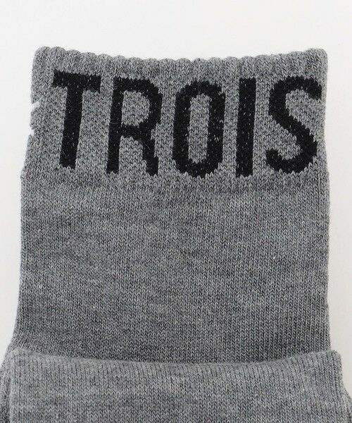 23区GOLF / ニジュウサンンクゴルフ ソックス | 【MEN】ロゴラインハーフソックス　１５ｃｍ | 詳細2