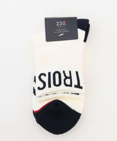 23区GOLF / ニジュウサンンクゴルフ ソックス | 【WOMEN】ロゴラインハーフソックス 15cm