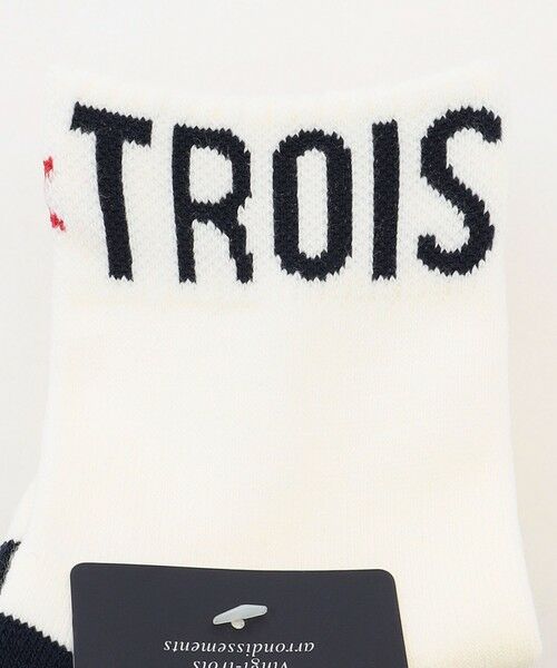 23区GOLF / ニジュウサンンクゴルフ ソックス | 【WOMEN】ロゴラインハーフソックス 15cm | 詳細1