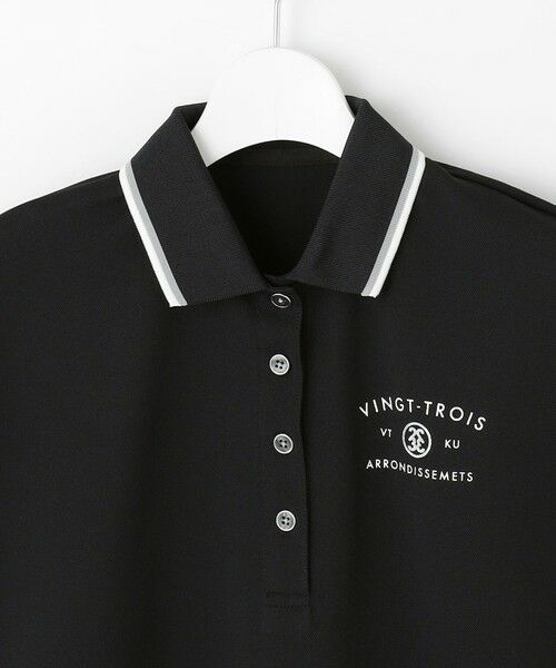 23区GOLF / ニジュウサンンクゴルフ ポロシャツ | 【WOMEN】遮熱エイトムーブポロ　フレンチスリーブ | 詳細5