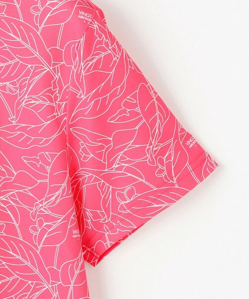 23区GOLF / ニジュウサンンクゴルフ ポロシャツ | 【WOMEN】遮熱エイトムーブ リーフポロシャツ | 詳細6