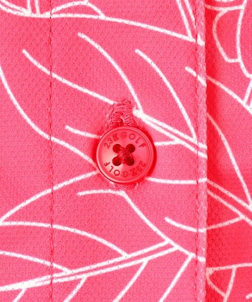 23区GOLF / ニジュウサンンクゴルフ ポロシャツ | 【WOMEN】遮熱エイトムーブ リーフポロシャツ | 詳細8