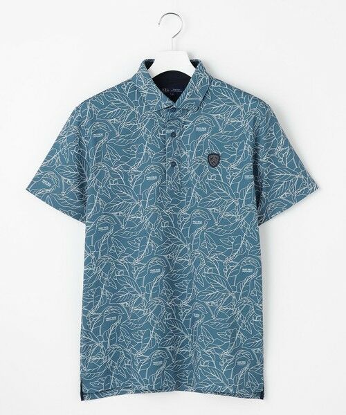 23区GOLF / ニジュウサンンクゴルフ ポロシャツ | 【MEN】遮熱エイトムーブ リーフポロシャツ | 詳細2