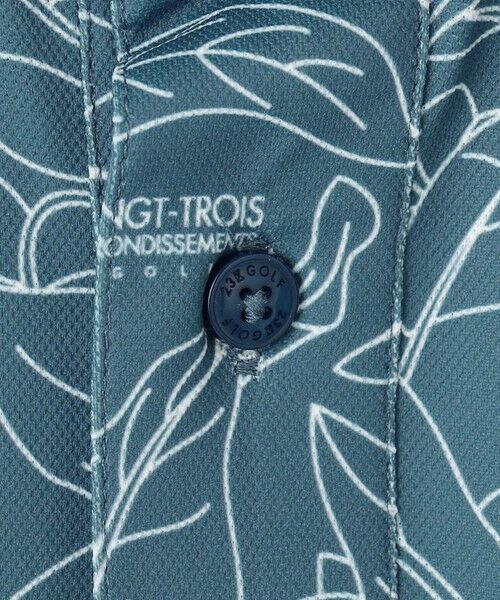 23区GOLF / ニジュウサンンクゴルフ ポロシャツ | 【MEN】遮熱エイトムーブ リーフポロシャツ | 詳細7