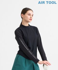 23区GOLF / ニジュウサンンクゴルフ スウェット | 【WOMEN】AIR TOOLライト シアースリーブモックネック