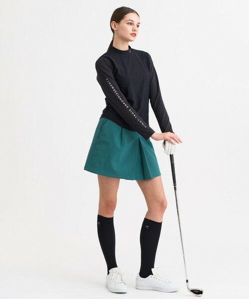 23区GOLF / ニジュウサンンクゴルフ スウェット | 【WOMEN】AIR TOOLライト シアースリーブモックネック | 詳細1