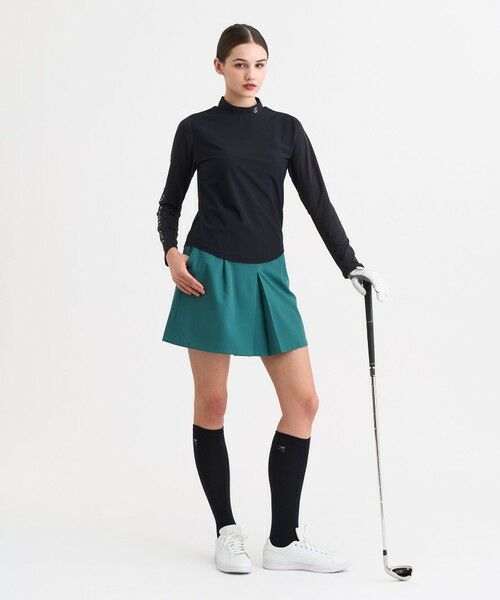 23区GOLF / ニジュウサンンクゴルフ スウェット | 【WOMEN】AIR TOOLライト シアースリーブモックネック | 詳細2