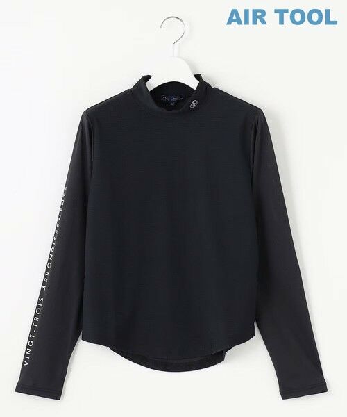 23区GOLF / ニジュウサンンクゴルフ スウェット | 【WOMEN】AIR TOOLライト シアースリーブモックネック | 詳細3