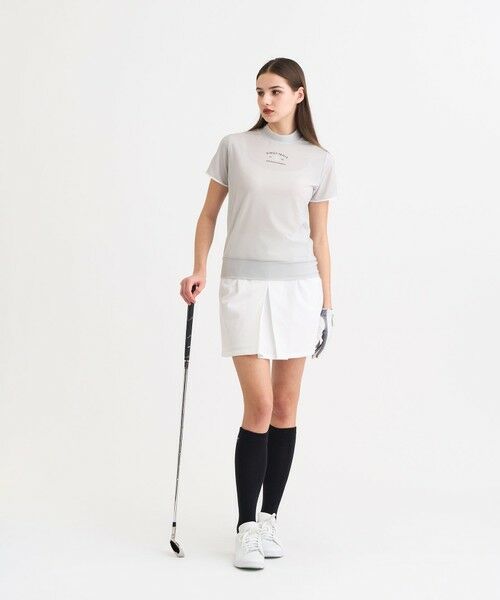 23区GOLF / ニジュウサンンクゴルフ スウェット | 【WOMEN】AIR TOOLライト モックネックシャツ | 詳細3