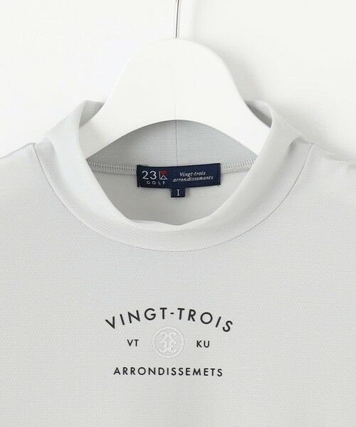 23区GOLF / ニジュウサンンクゴルフ スウェット | 【WOMEN】AIR TOOLライト モックネックシャツ | 詳細6