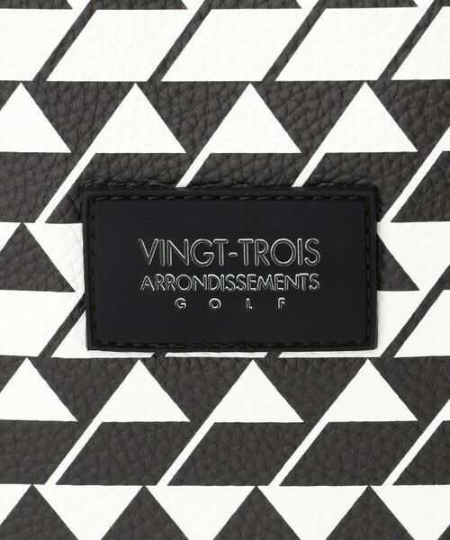 23区GOLF / ニジュウサンンクゴルフ ショルダーバッグ | 【UNISEX】フラッグ総柄カートバッグ | 詳細6