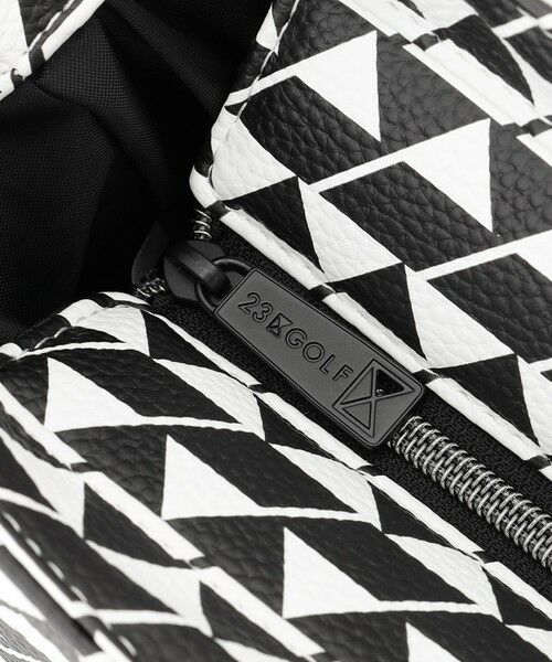 23区GOLF / ニジュウサンンクゴルフ ショルダーバッグ | 【UNISEX】フラッグ総柄カートバッグ | 詳細7