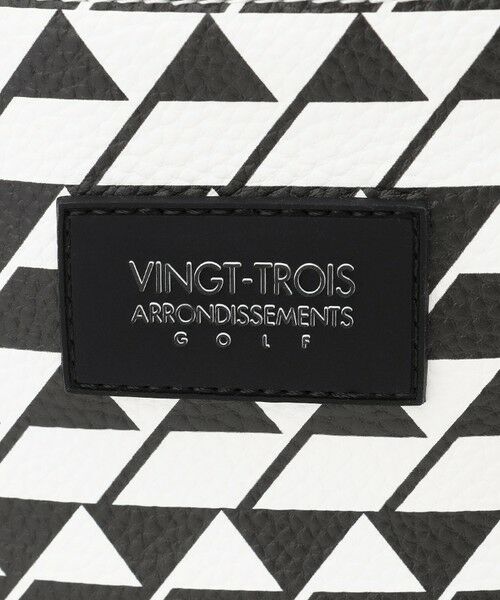 23区GOLF / ニジュウサンンクゴルフ ショルダーバッグ | 【UNISEX】フラッグ総柄ボディバッグ　ラウンドにもタウンユースにも使える！ | 詳細3