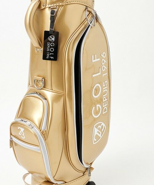 23区GOLF / ニジュウサンンクゴルフ スポーツグッズ | 【UNISEX】エレガントエナメルキャディバッグ　キャスター付きで移動もラクチン | 詳細15