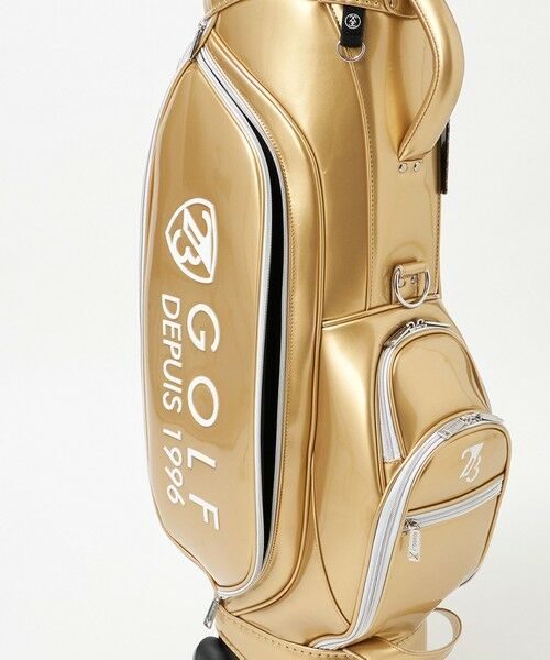 23区GOLF / ニジュウサンンクゴルフ スポーツグッズ | 【UNISEX】エレガントエナメルキャディバッグ　キャスター付きで移動もラクチン | 詳細16
