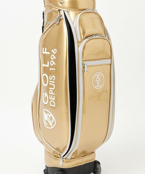 23区GOLF / ニジュウサンンクゴルフ スポーツグッズ | 【UNISEX】エレガントエナメルキャディバッグ　キャスター付きで移動もラクチン | 詳細22