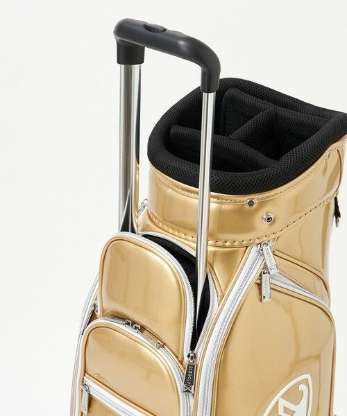 23区GOLF / ニジュウサンンクゴルフ スポーツグッズ | 【UNISEX】エレガントエナメルキャディバッグ　キャスター付きで移動もラクチン | 詳細24