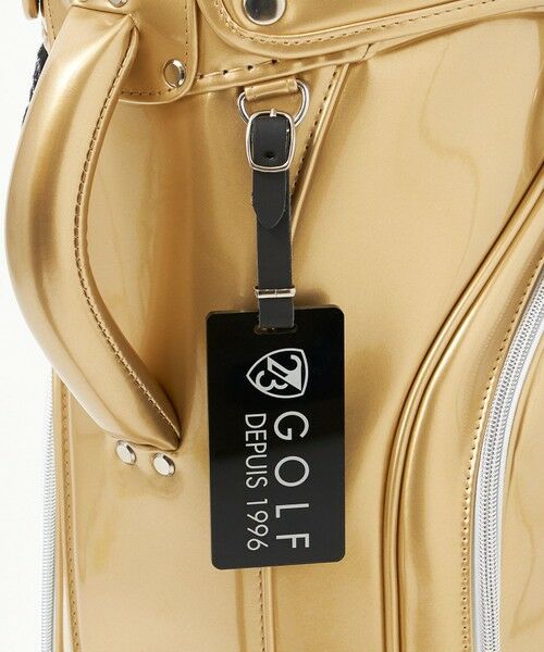 23区GOLF / ニジュウサンンクゴルフ スポーツグッズ | 【UNISEX】エレガントエナメルキャディバッグ　キャスター付きで移動もラクチン | 詳細8