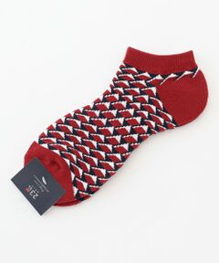 23区GOLF / ニジュウサンンクゴルフ ソックス | 【MEN】フラッグアンクルソックス