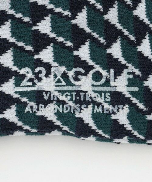 23区GOLF / ニジュウサンンクゴルフ ソックス | 【MEN】フラッグアンクルソックス | 詳細4