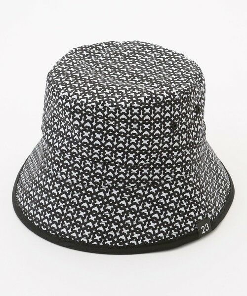 23区GOLF / ニジュウサンンクゴルフ ハット | 【UNISEX】リバーシブルモノグラムバケットハット | 詳細2