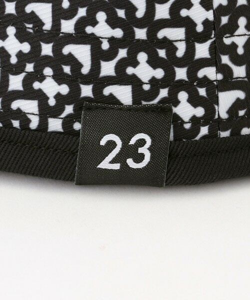 23区GOLF / ニジュウサンンクゴルフ ハット | 【UNISEX】リバーシブルモノグラムバケットハット | 詳細6