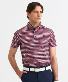 新品　23区ゴルフ　メンズ　ポロシャツ LLサイズ MEN】グラフィックロゴ 半袖ポロシャツ / 23区GOLF