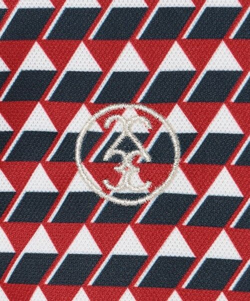 23区GOLF / ニジュウサンンクゴルフ ポロシャツ | 【WOMEN】フラッグプリント長袖ポロシャツ | 詳細4