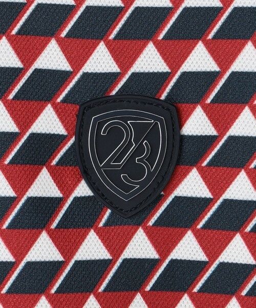 23区GOLF / ニジュウサンンクゴルフ ポロシャツ | 【MEN】フラッグ総柄長袖ポロシャツ | 詳細5