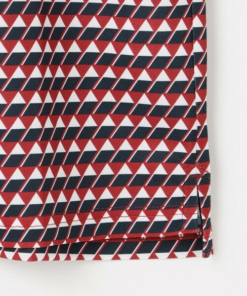 23区GOLF / ニジュウサンンクゴルフ ポロシャツ | 【MEN】フラッグ総柄長袖ポロシャツ | 詳細8