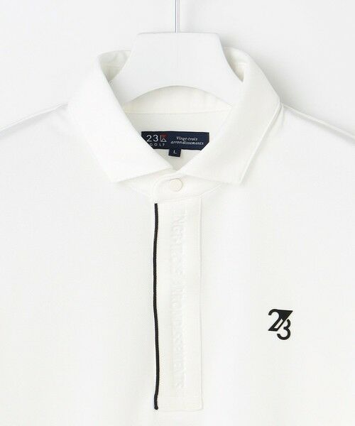 23区GOLF / ニジュウサンンクゴルフ ポロシャツ | 【MEN】エイトムーブカノコ長袖ポロシャツ | 詳細3